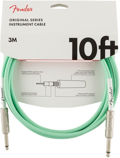 Fender 0990510058 Original Cable Instrumento 3 Metros Surf Green 3