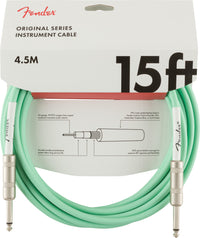 Fender 0990515058 Original Cable Instrumento 4.5 Metros Surf Green 3