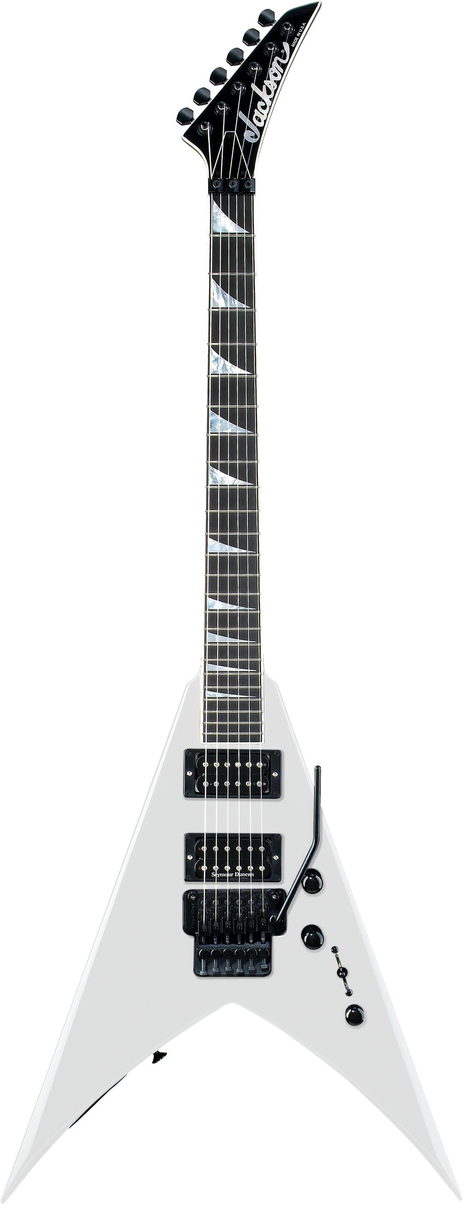 Jackson USA Select King V KV2 EB Guitarra Eléctrica Snow White 1