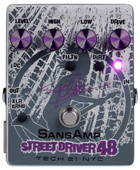 Tech 21 FB48 Sansamp Street Driver Signature Frank Bello Pedal Preamplificador Bajo 1