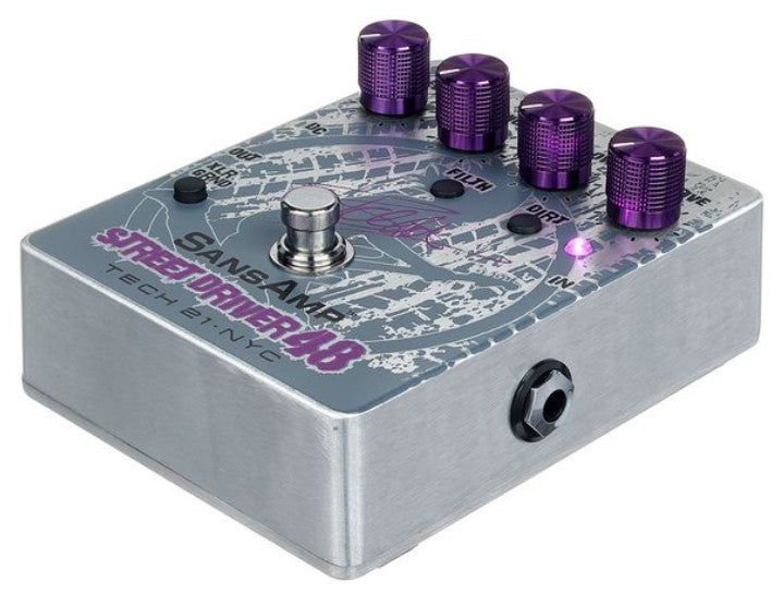 Tech 21 FB48 Sansamp Street Driver Signature Frank Bello Pedal Preamplificador Bajo 6