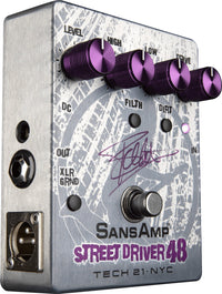 Tech 21 FB48 Sansamp Street Driver Signature Frank Bello Pedal Preamplificador Bajo 15