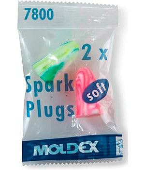 Monacor Spark Plug Pareja Almohadillas Oídos Absorción Ruido 2