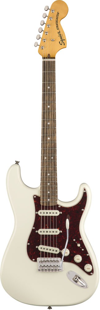 Squier Classic Vibe 70S Stratocaster IL Guitarra Eléctrica Olympic White 1