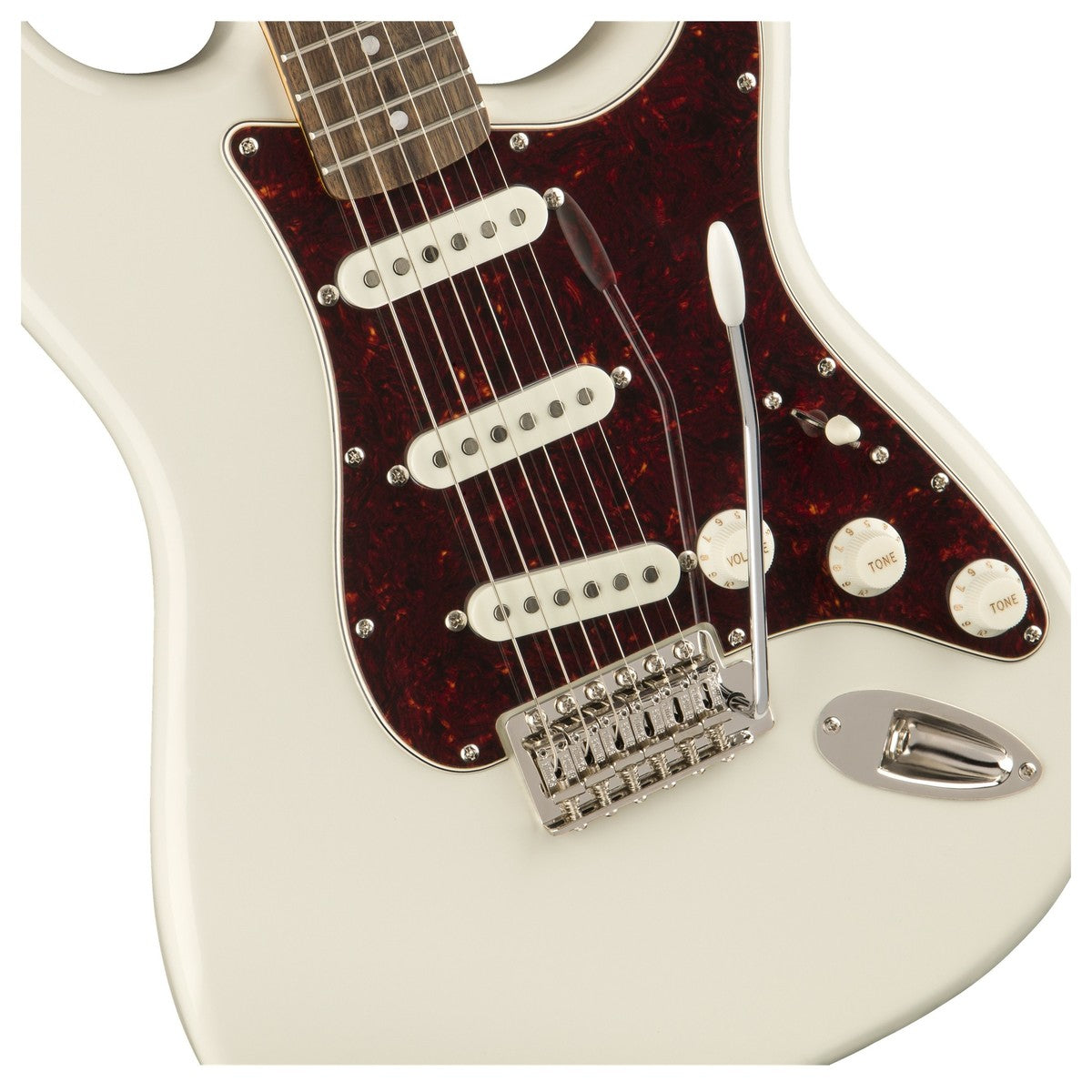 Squier Classic Vibe 70S Stratocaster IL Guitarra Eléctrica Olympic White 4