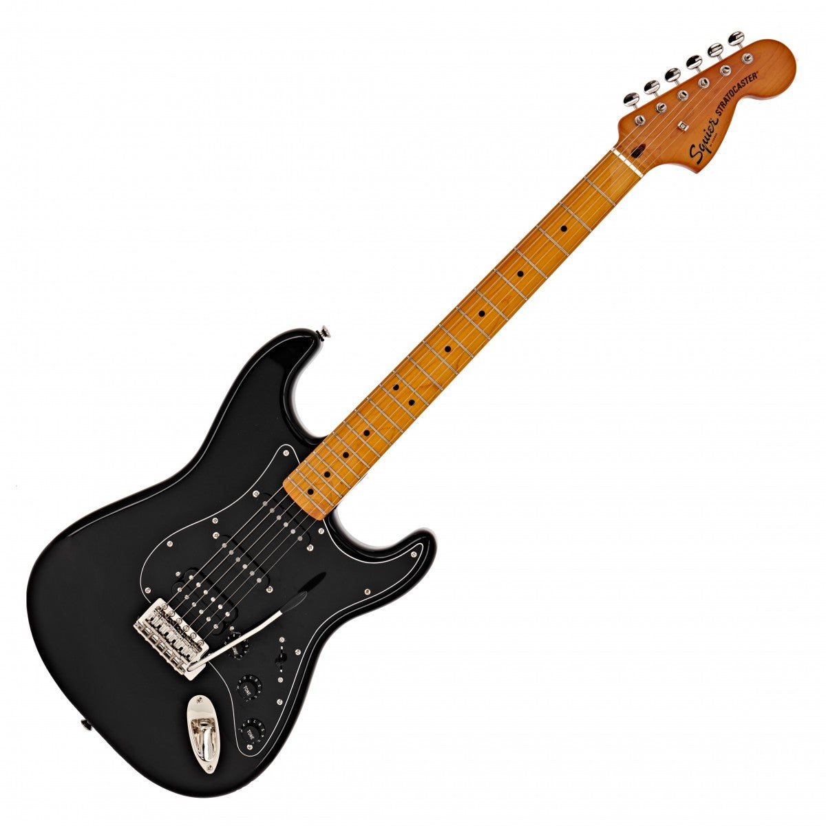 Squier Classic Vibe 70S Stratocaster HSS MN Guitarra Eléctrica Negra 9