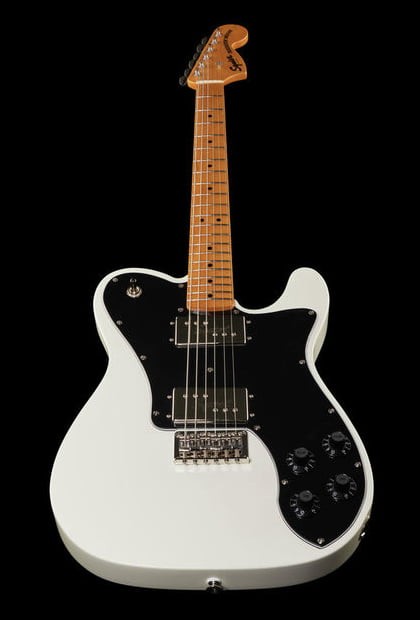 Squier Classic Vibe 70S Telecaster Deluxe MN Guitarra Eléctrica Olympic White 14