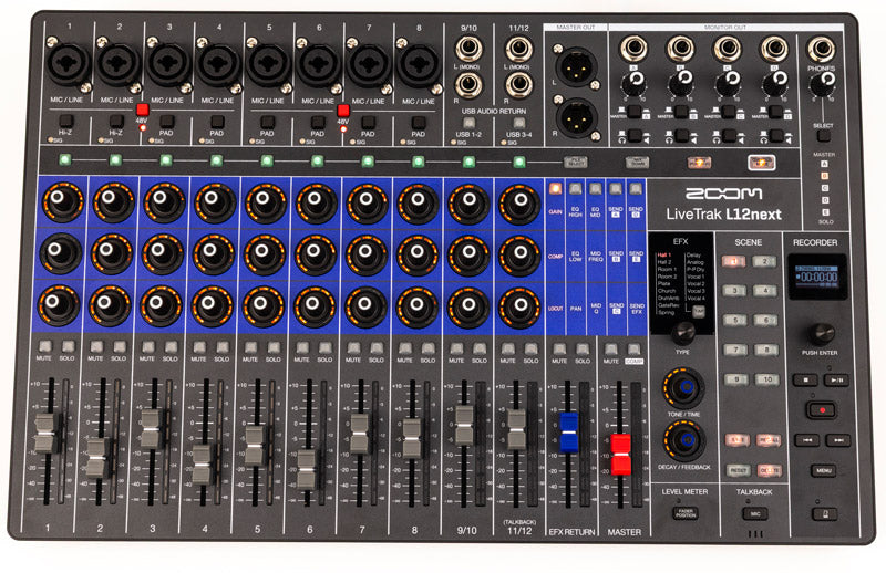 Zoom L12 Next Livetrak Mesa de Mezclas 1