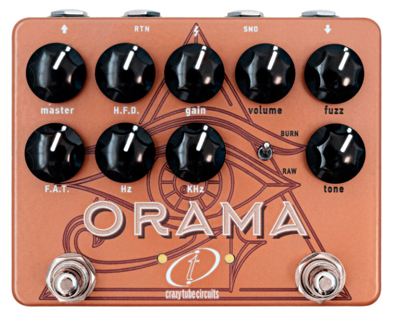 Crazy Tube Orama Pedal Overdrive Fuzz 1