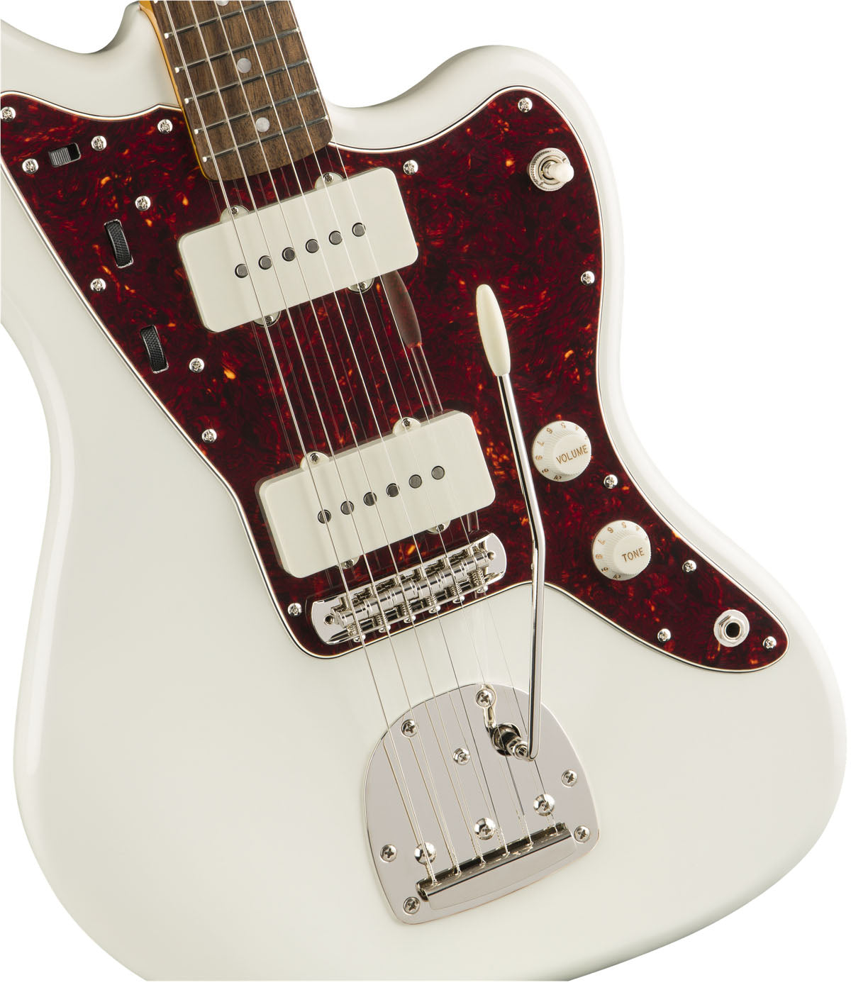 Squier Classic Vibe 60S Jazzmaster IL Guitarra Eléctrica Olympic White 4