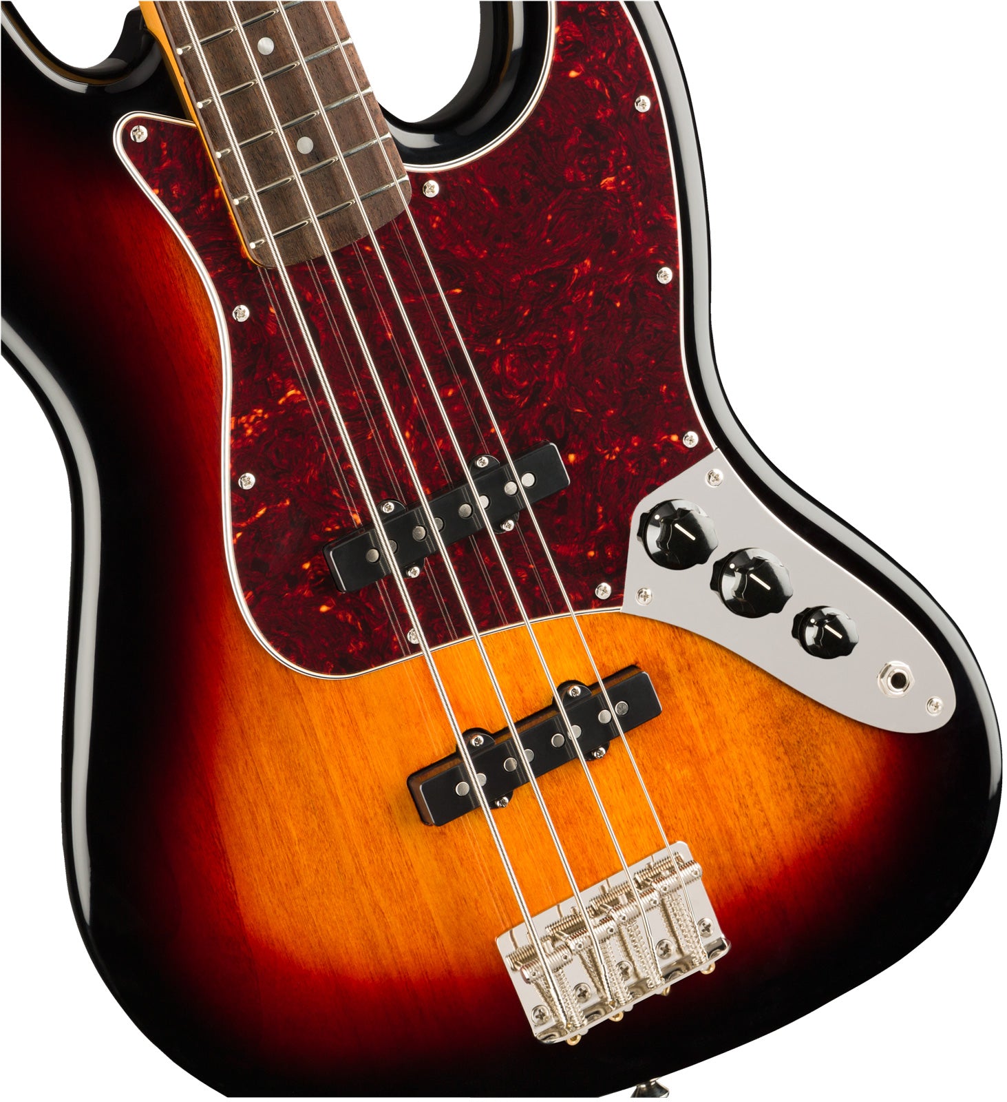 Squier Classic Vibe 60S Jazz Bass IL Bajo Eléctrico 3 Colores Sunburst 4