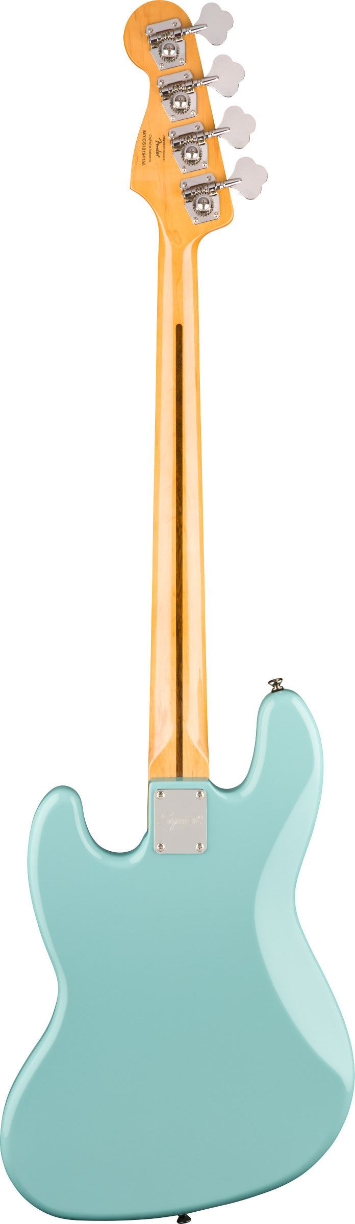 Squier Classic Vibe 60S Jazz Bass IL Bajo Eléctrico Daphne Blue 2