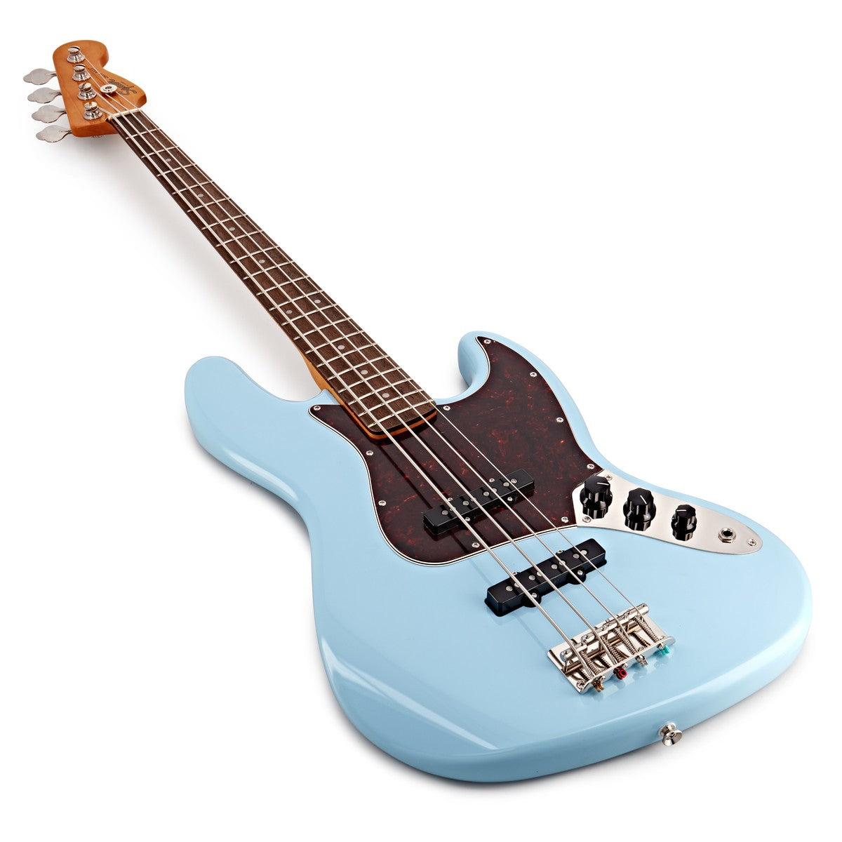 Squier Classic Vibe 60S Jazz Bass IL Bajo Eléctrico Daphne Blue 9