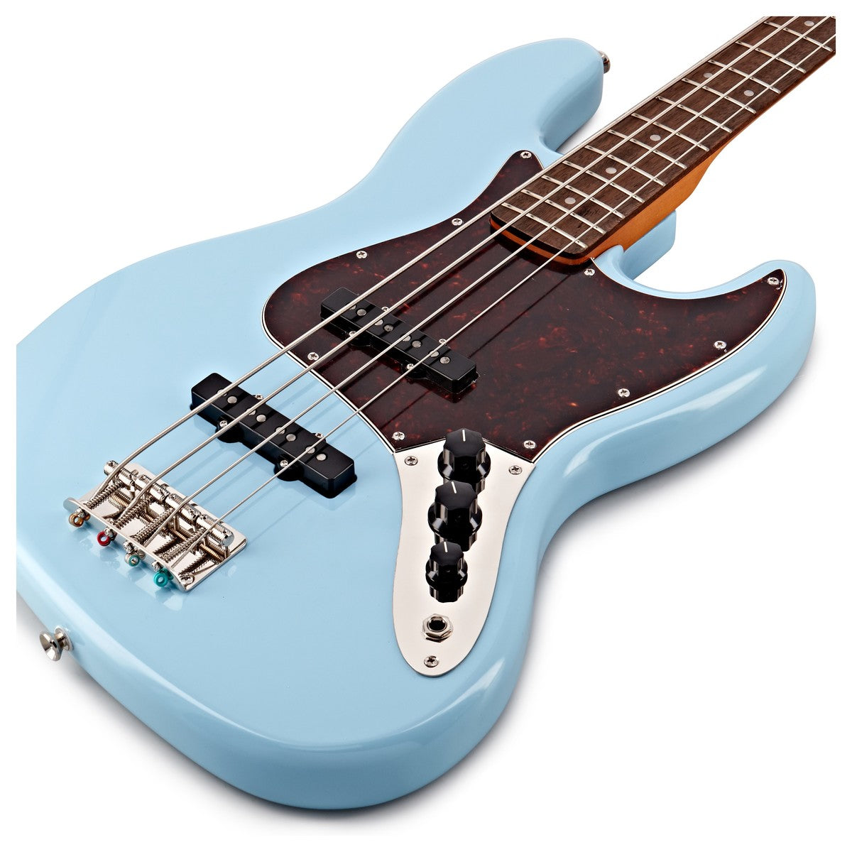 Squier Classic Vibe 60S Jazz Bass IL Bajo Eléctrico Daphne Blue 10