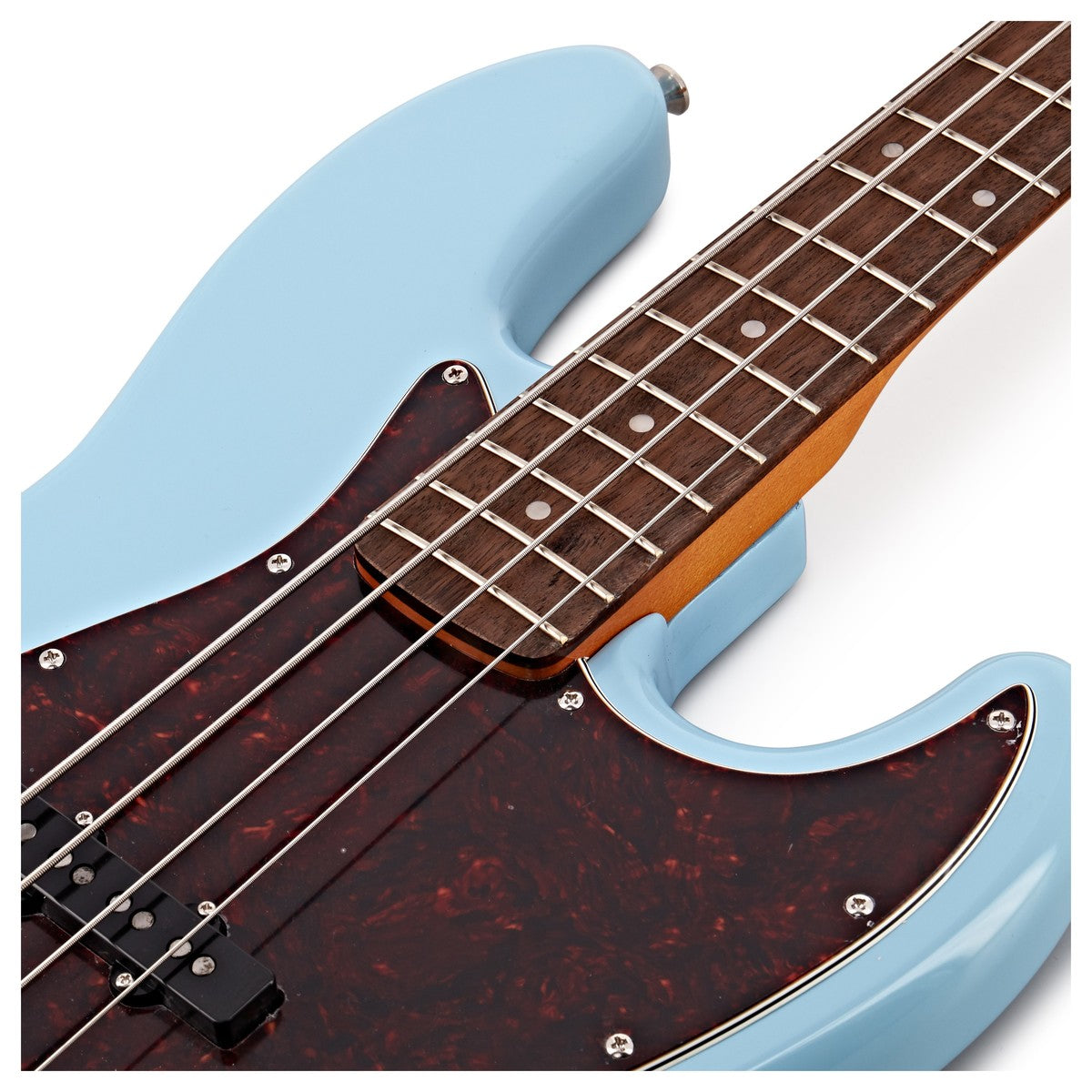 Squier Classic Vibe 60S Jazz Bass IL Bajo Eléctrico Daphne Blue 11