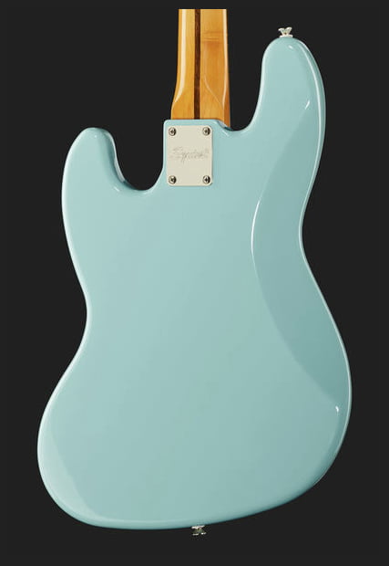 Squier Classic Vibe 60S Jazz Bass IL Bajo Eléctrico Daphne Blue 16