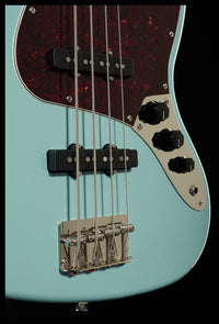 Squier Classic Vibe 60S Jazz Bass IL Bajo Eléctrico Daphne Blue 20