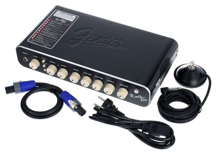 Fender Rumble 800 HD Amplificador Cabezal Bajo 14