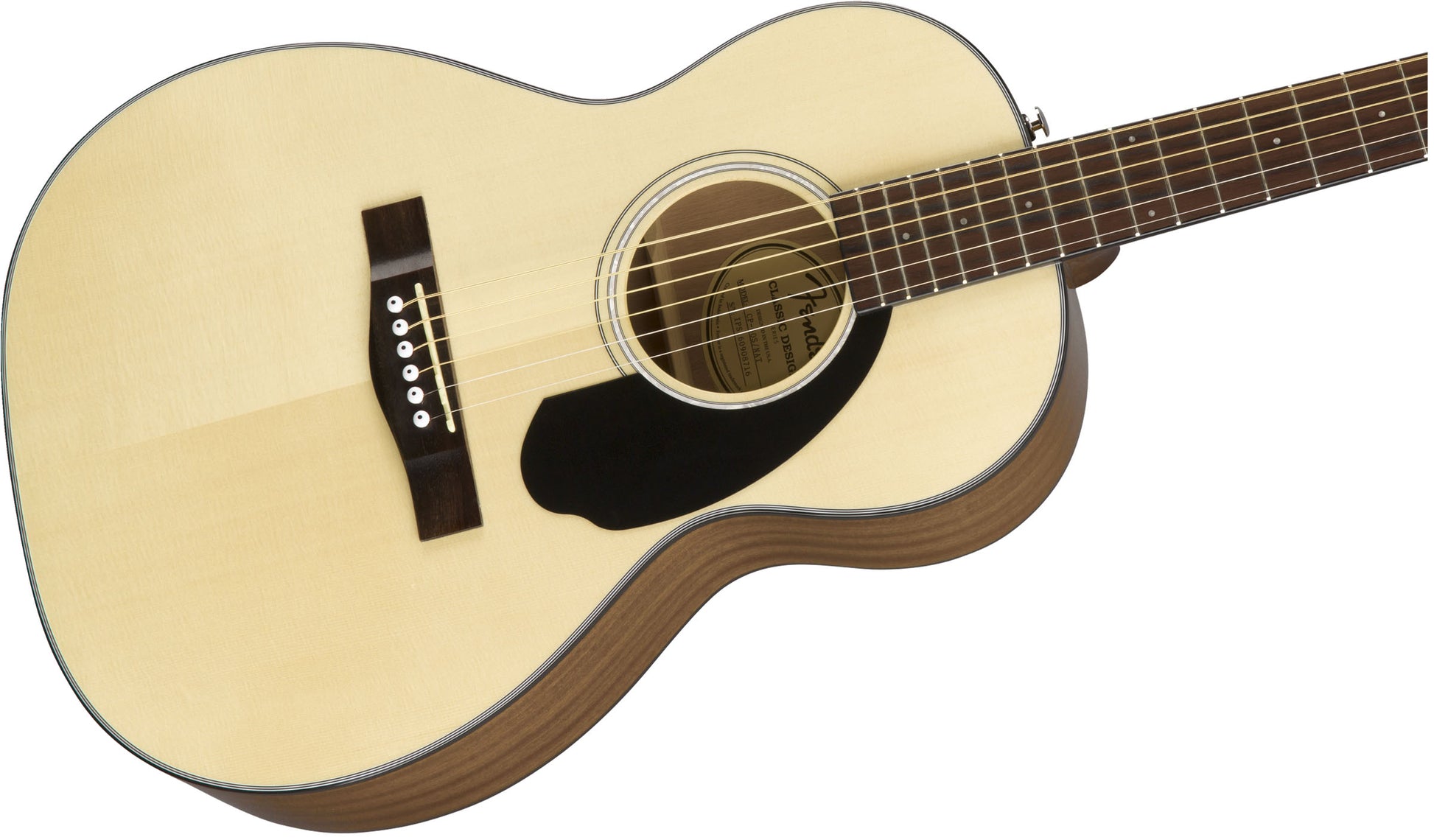 Fender CP60S WN Guitarra Acústica Parlor Natural 4