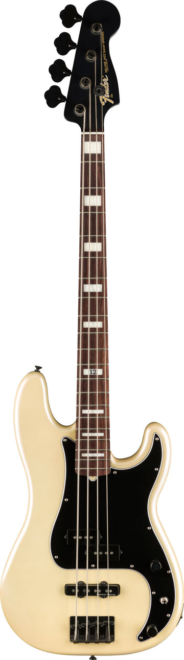 Fender Duff MCkagan Deluxe Precision Bass RW Bajo Eléctrico White Pearl 1
