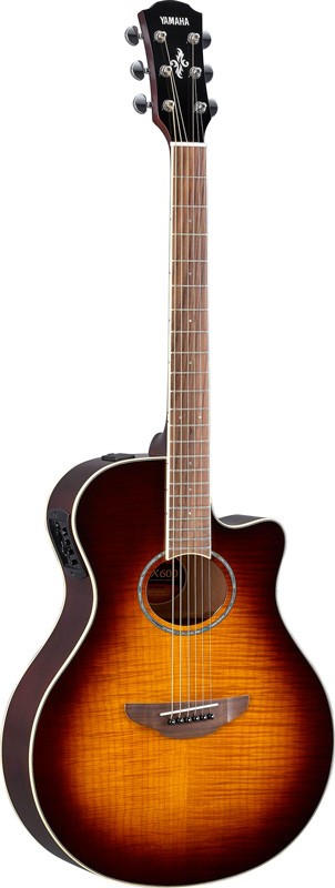 Yamaha APX 600 FM TBS Guitarra Electroacústica Tobacco Brown Sunburst 1