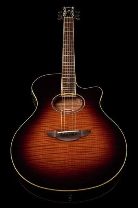 Yamaha APX 600 FM TBS Guitarra Electroacústica Tobacco Brown Sunburst 14