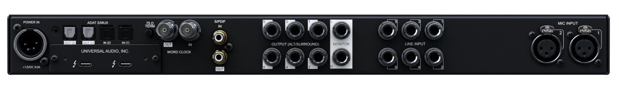 Universal Audio Apollo X6 Interfaz de Audio Thunderbolt 7