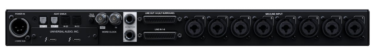 Universal Audio Apollo X8P Interfaz de Audio Thunderbolt 7