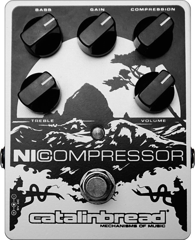 Catalinbread Nicompressor White Soft Pearl Pedal Compresor 1