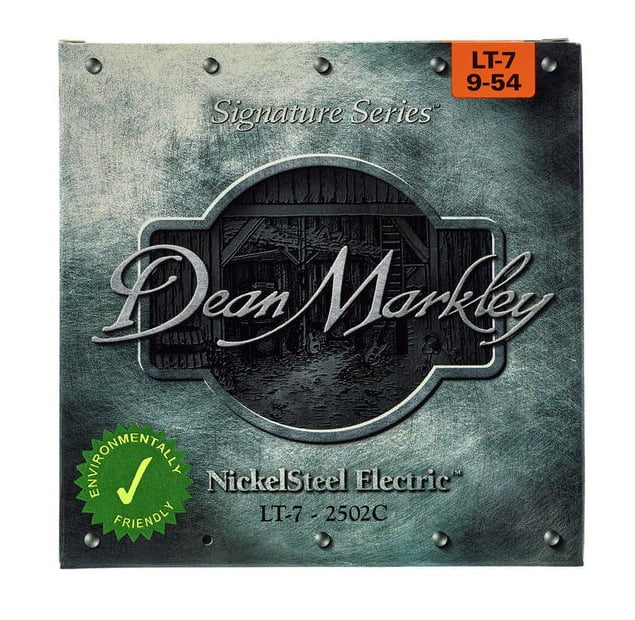 Dean Markley 2502C Strings LT 7 Juego 7 Cuerdas Eléctrica 009-054. 1