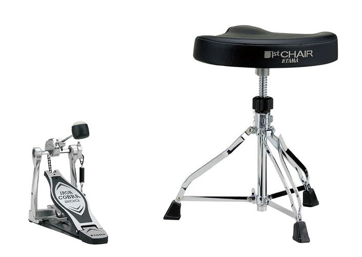 Tama HED2G Pack Batería Pedal de Bombo y Asiento 1