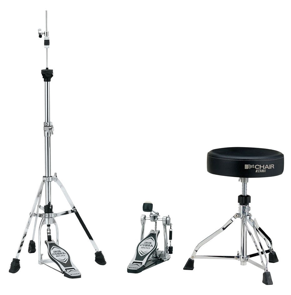 Tama HED3R Pack Batería Pedal de Bombo + Soporte de Hi Hat y Asiento 1