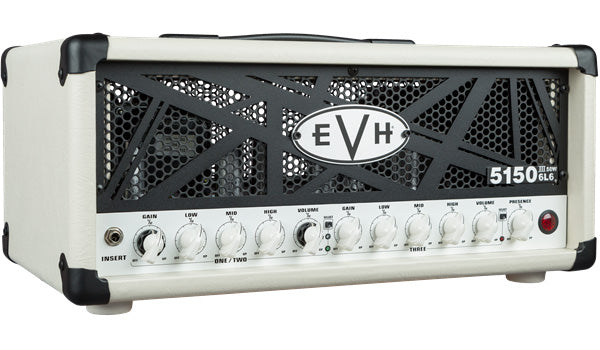 EVH 5150III 6L6 Head Ivory Cabezal Amplificador Guitarra Blanco 2