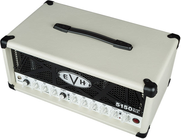 EVH 5150III 6L6 Head Ivory Cabezal Amplificador Guitarra Blanco 5