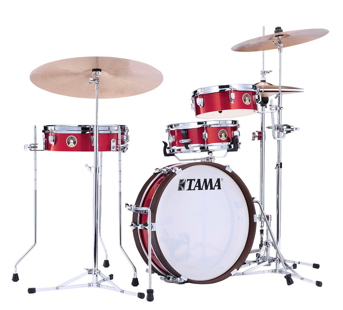 Tama LJK48P BRM Club Jam Pancake Batería Acústica Burnt Red Mist 1