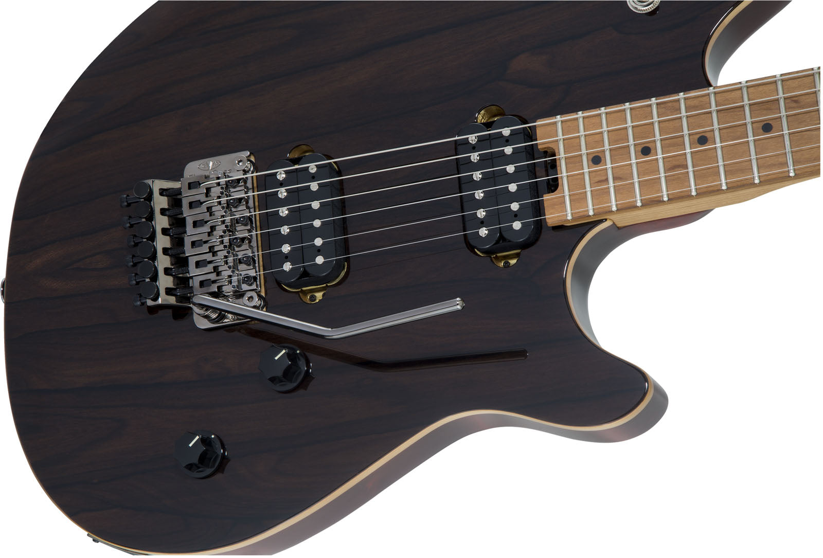 EVH Wolfgang Standard Exotic Ziricote BKD MN Guitarra Eléctrica Natural 6