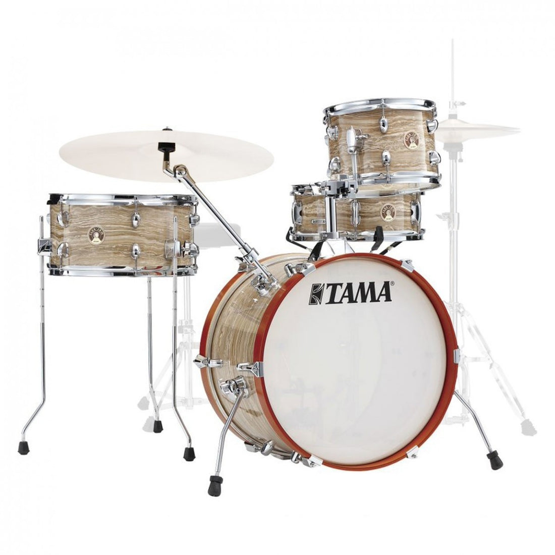 Tama LJK48S CMW Club Jam Batería Acústica Cream Marble WRap 1