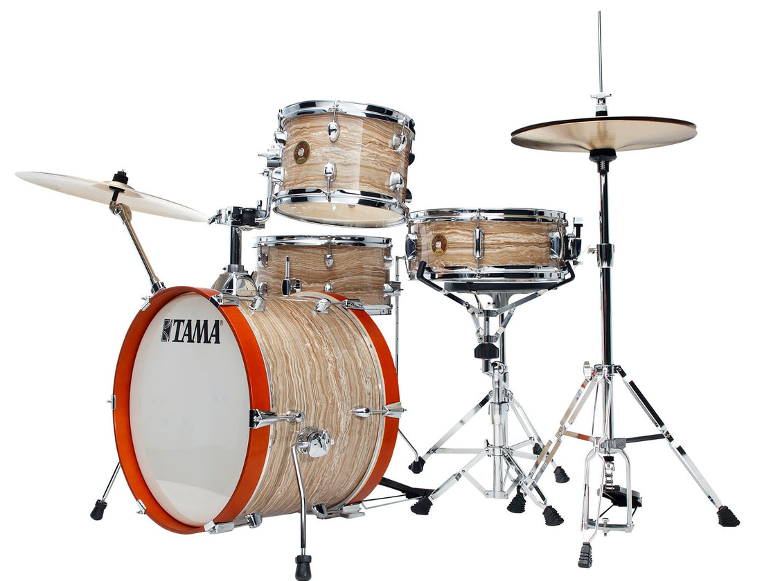 Tama LJK48S CMW Club Jam Batería Acústica Cream Marble WRap 2