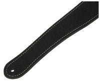 Fender 0990681006 Correa Monogram de Cuero Guitarra Negra 2