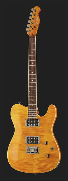 Fender Special Edition Custom Telecaster FMT HH Il Guitarra Eléctrica Amber 14