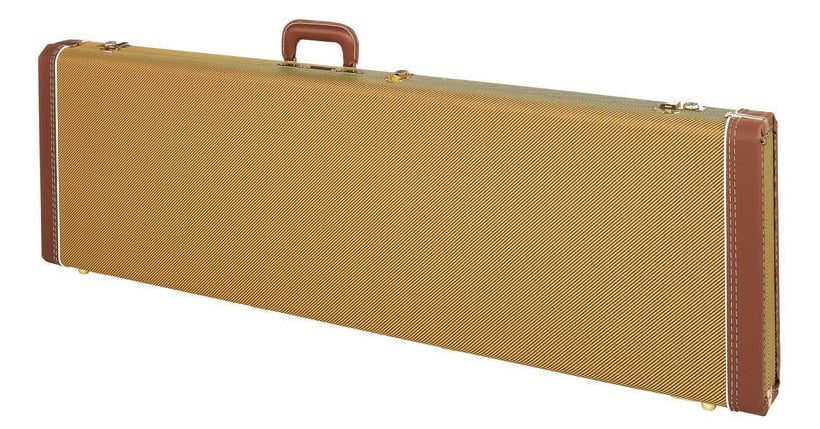 Fender 0996173400 Case Deluxe J Bass Estuche Bajos Tweed 1