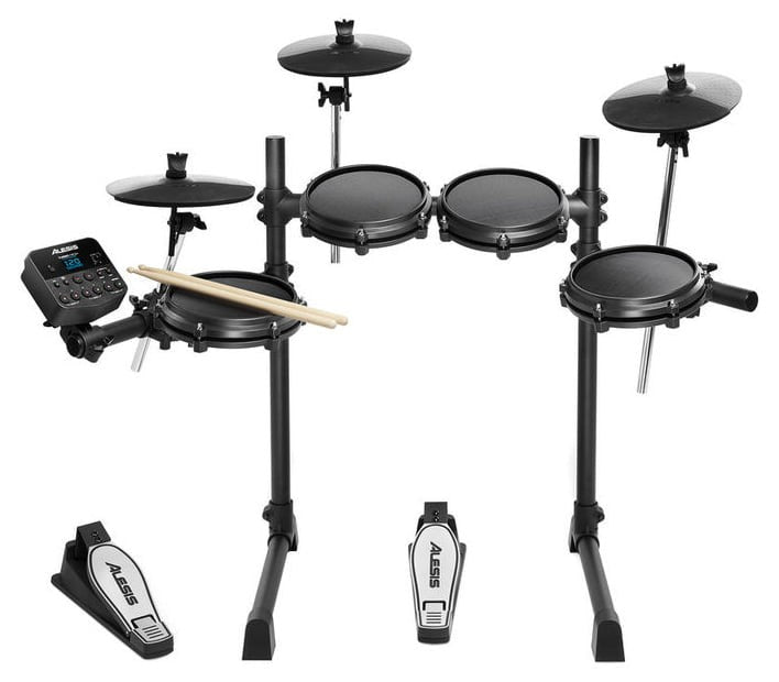 Alesis -Pack- Turbo Mesh Kit Batería Electrónica + Asiento y Auriculares 2