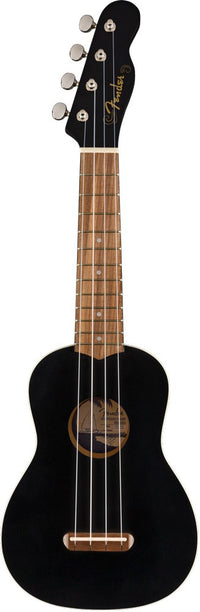 Fender Venice Ukelele Soprano Negro 1