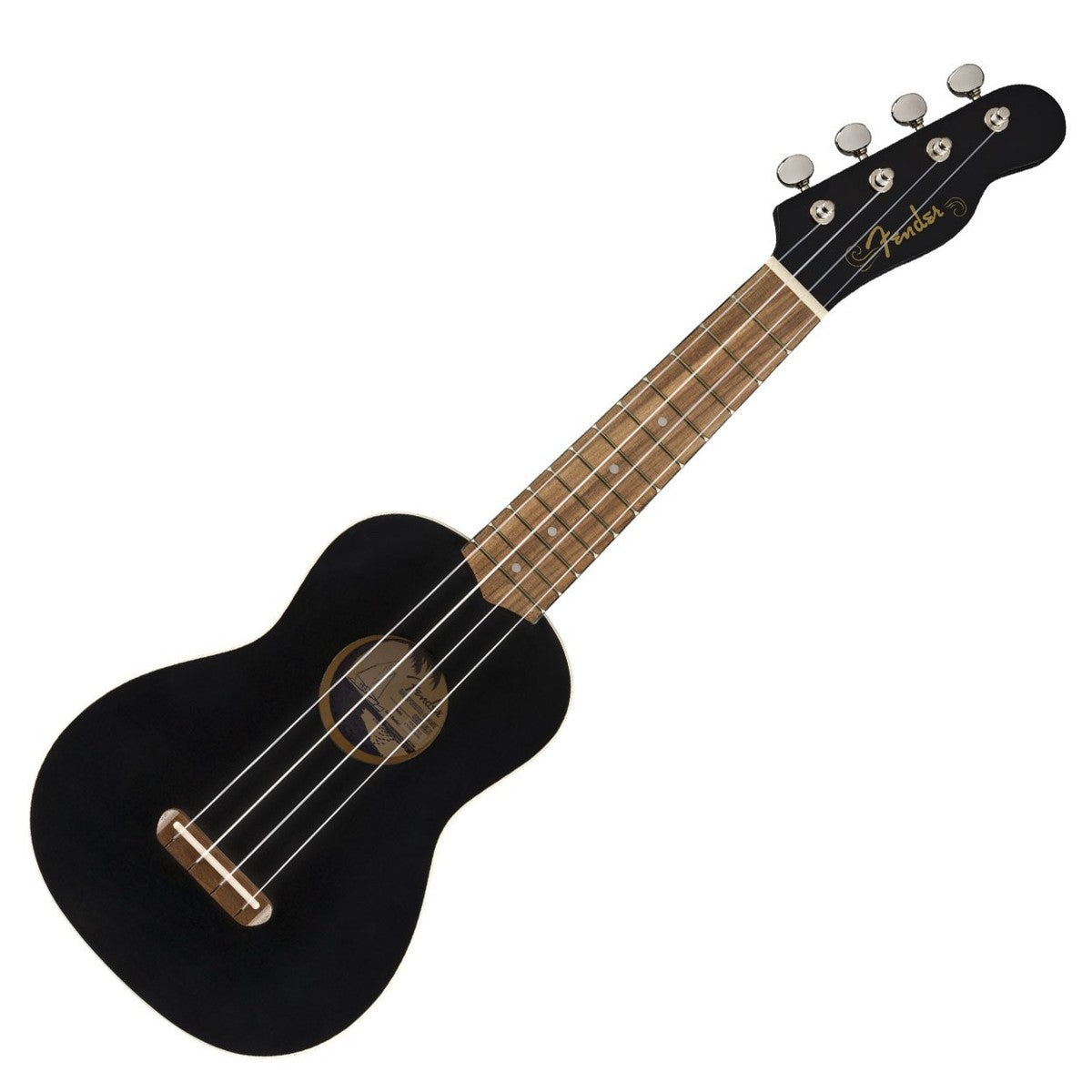 Fender Venice Ukelele Soprano Negro 12