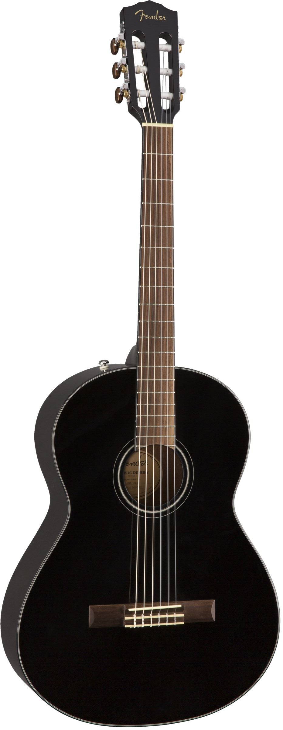 Fender CN60S BLK Guitarra Española Negra 2