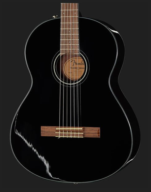 Fender CN60S BLK Guitarra Española Negra 10