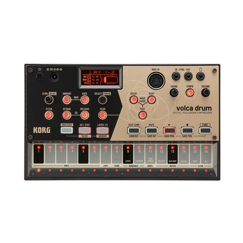 Korg Volca Drum Sintetizador Digital de Percusión 13