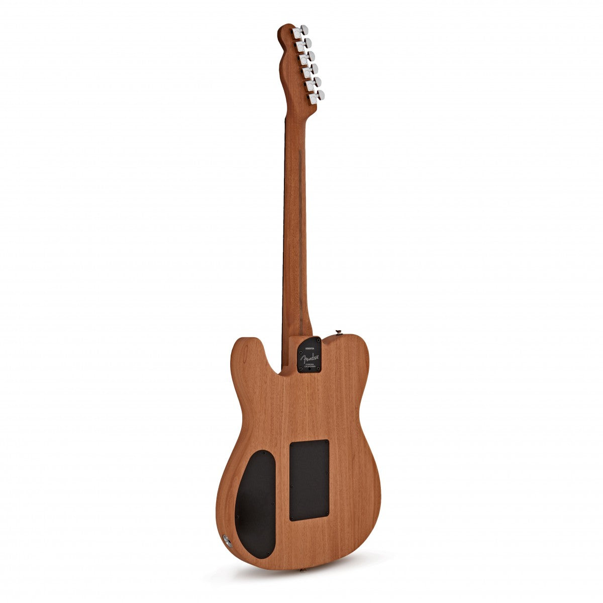 Fender American Acoustasonic Telecaster Guitarra Electroacústica Negra 8