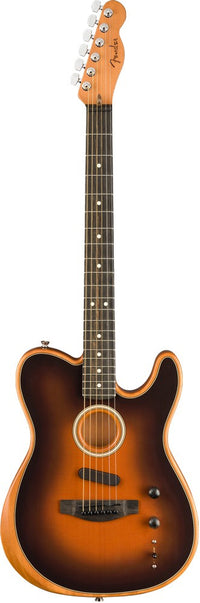 Fender American Acoustasonic Telecaster Guitarra Electroacústica Sunburst 1