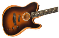 Fender American Acoustasonic Telecaster Guitarra Electroacústica Sunburst 3